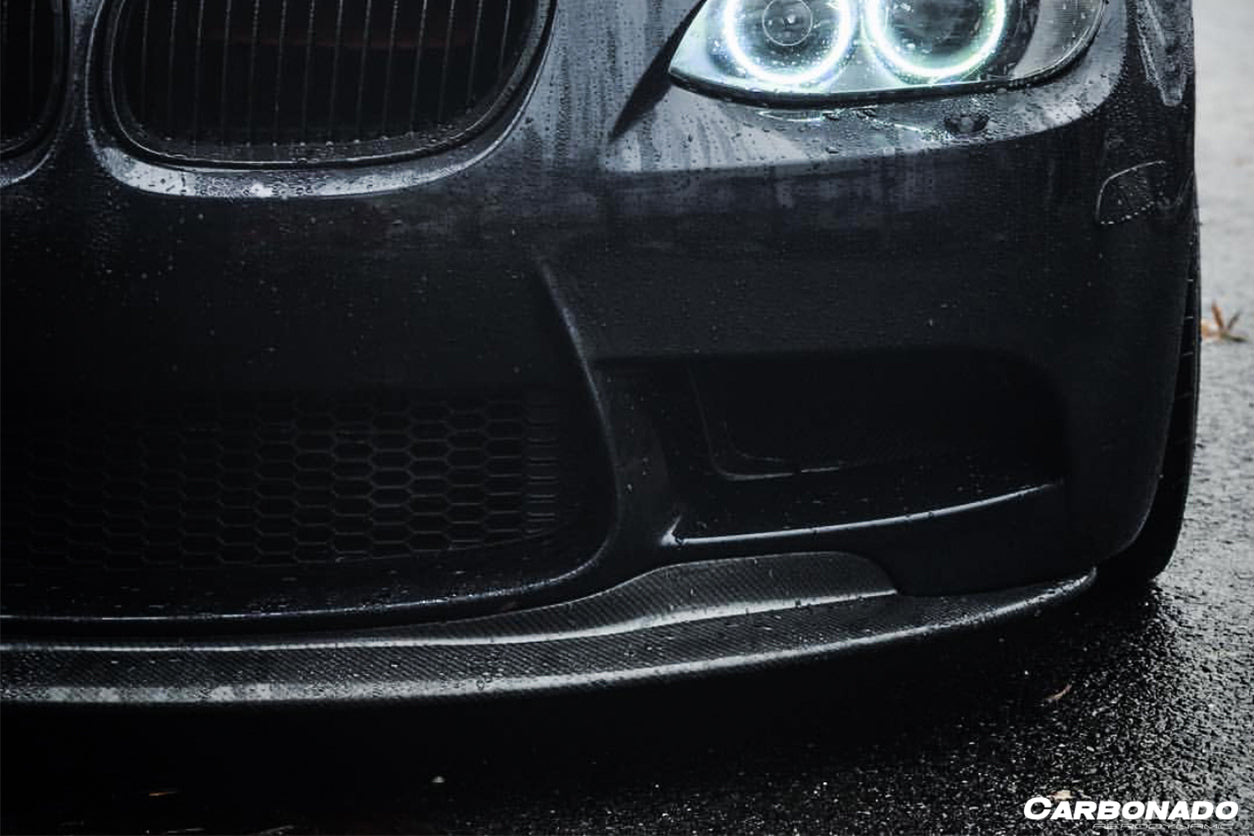 2008-2012 BMW M3 E90/E92/E93 GTS Style Carbon Fiber Lip - Carbonado