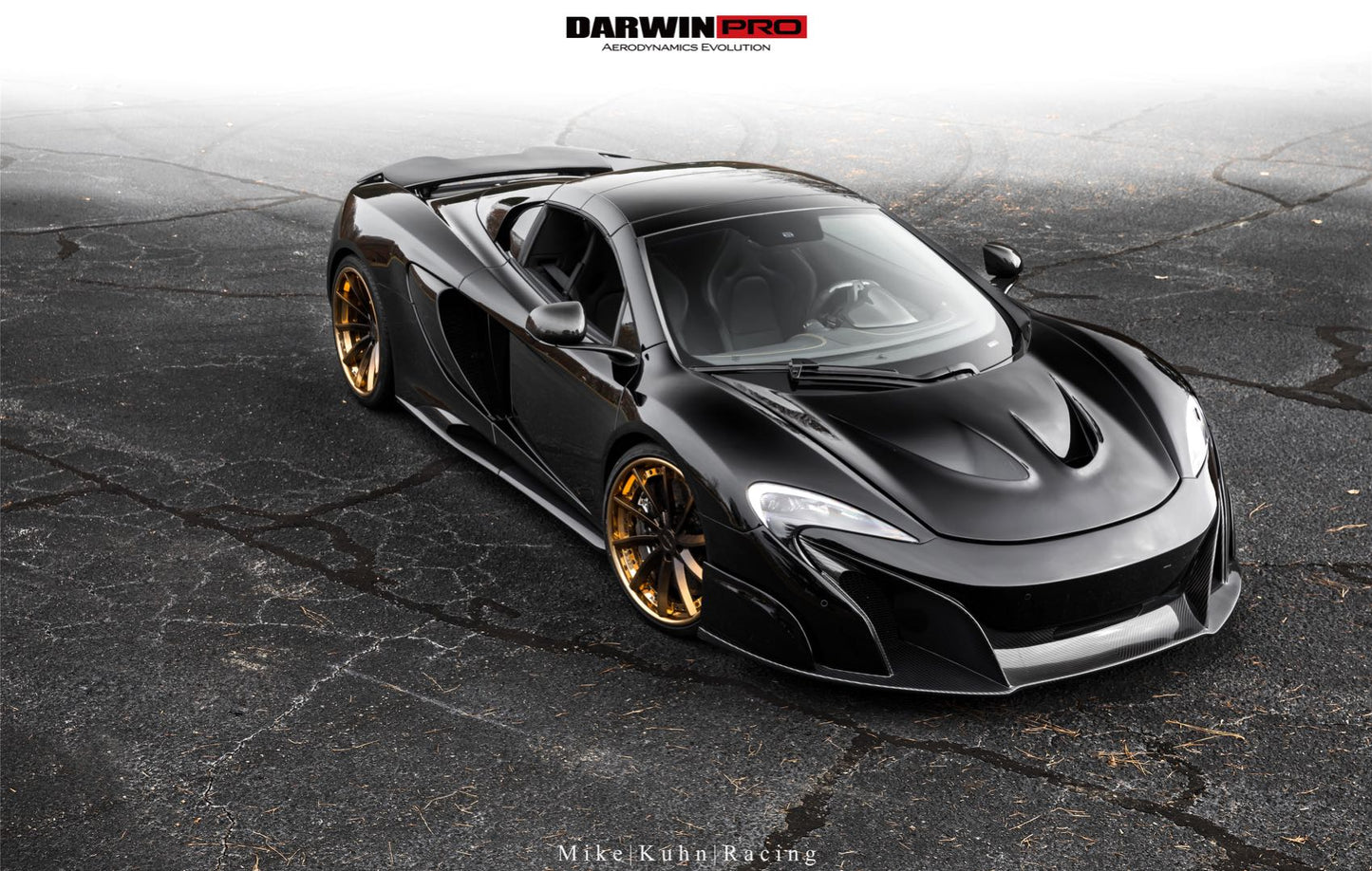 2014-2017 McLaren 650S P1 Style Carbon Fiber Hood - DarwinPRO Aerodynamics