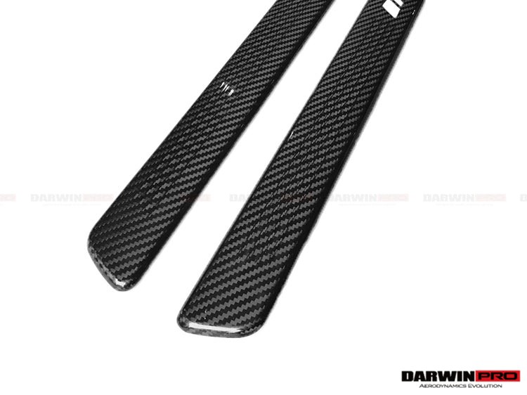 2014-2021 Mercedes Benz C217 S63/S65 AMG Coupe Autoclave Carbon Fiber Door Sills Steps Cover - DarwinPRO Aerodynamics