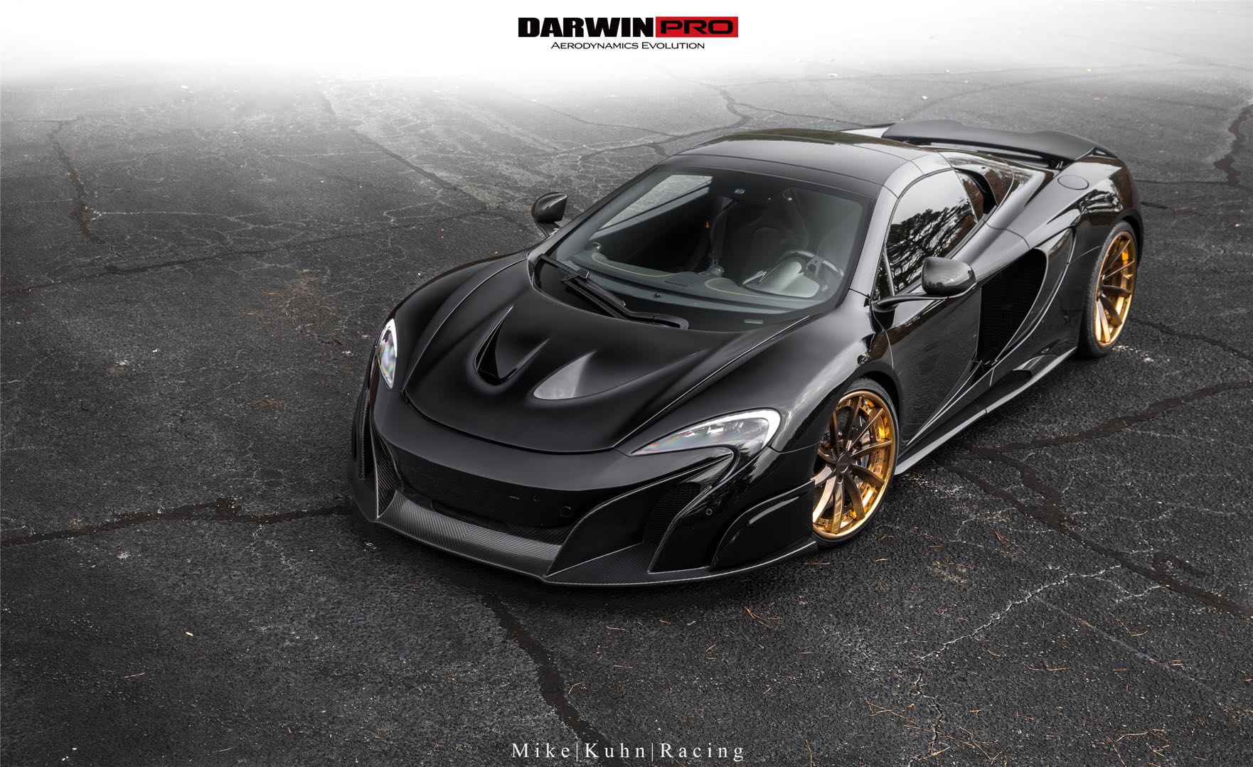 2014-2017 McLaren 650S P1 Style Carbon Fiber Hood - DarwinPRO Aerodynamics