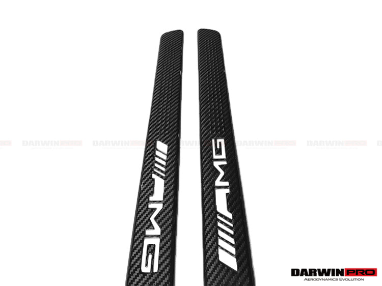 2014-2021 Mercedes Benz C217 S63/S65 AMG Coupe Autoclave Carbon Fiber Door Sills Steps Cover - DarwinPRO Aerodynamics
