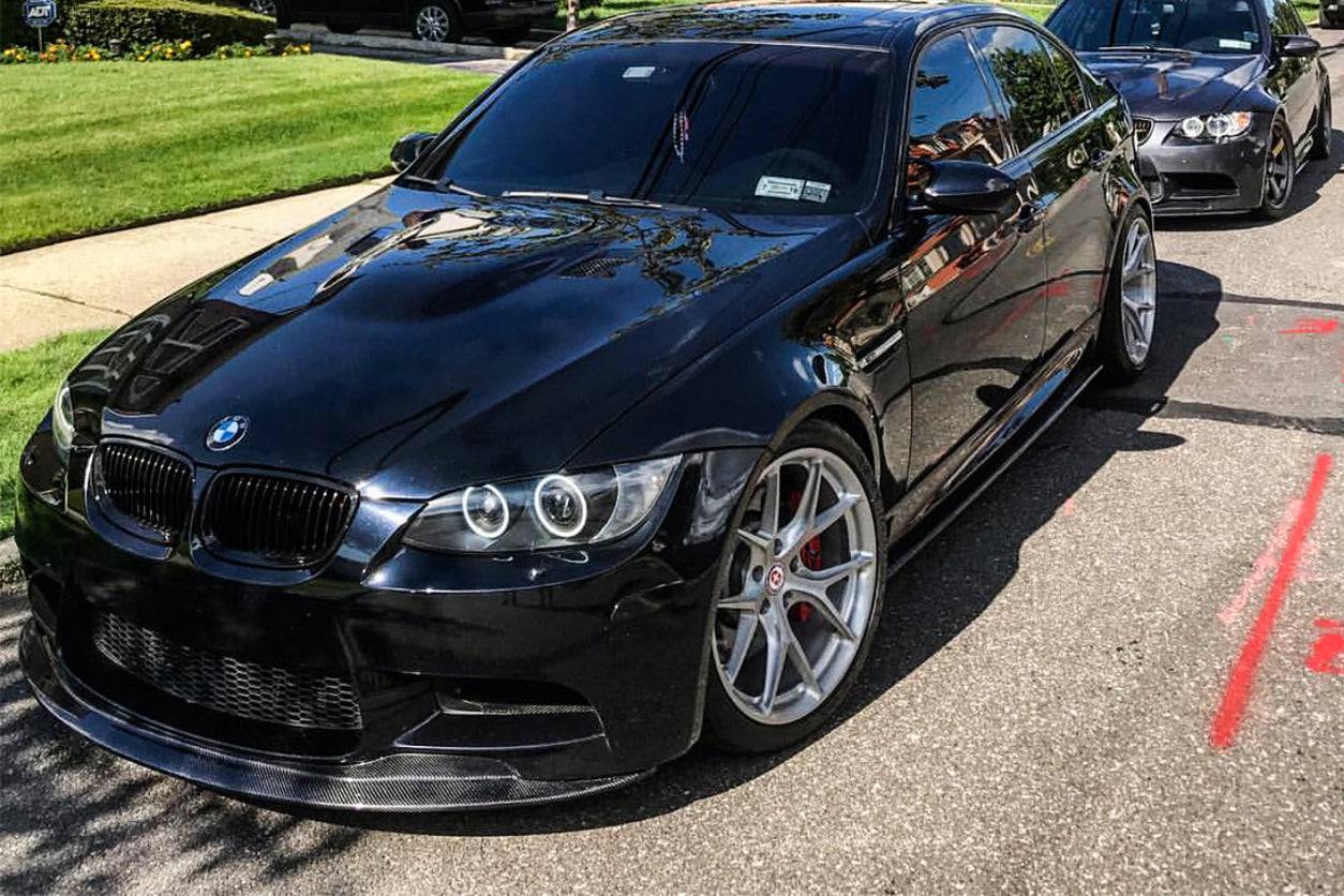 2008-2012 BMW M3 E90 & E92 & E93 GTS Style Carbon Fiber Lip - Carbonado