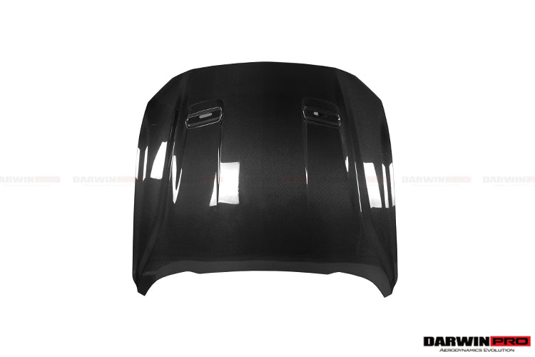 2018-2022 Ford Mustang Carbon Fiber Hood - DarwinPRO Aerodynamics