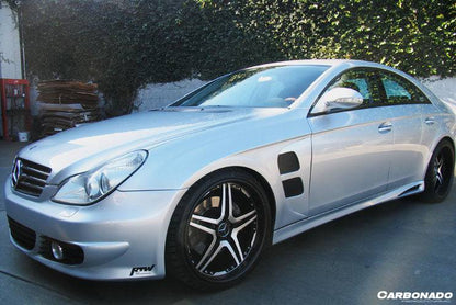 2005-2009 Mercedes Benz W219  Cls Class L Style Side Skirts - Carbonado Aero