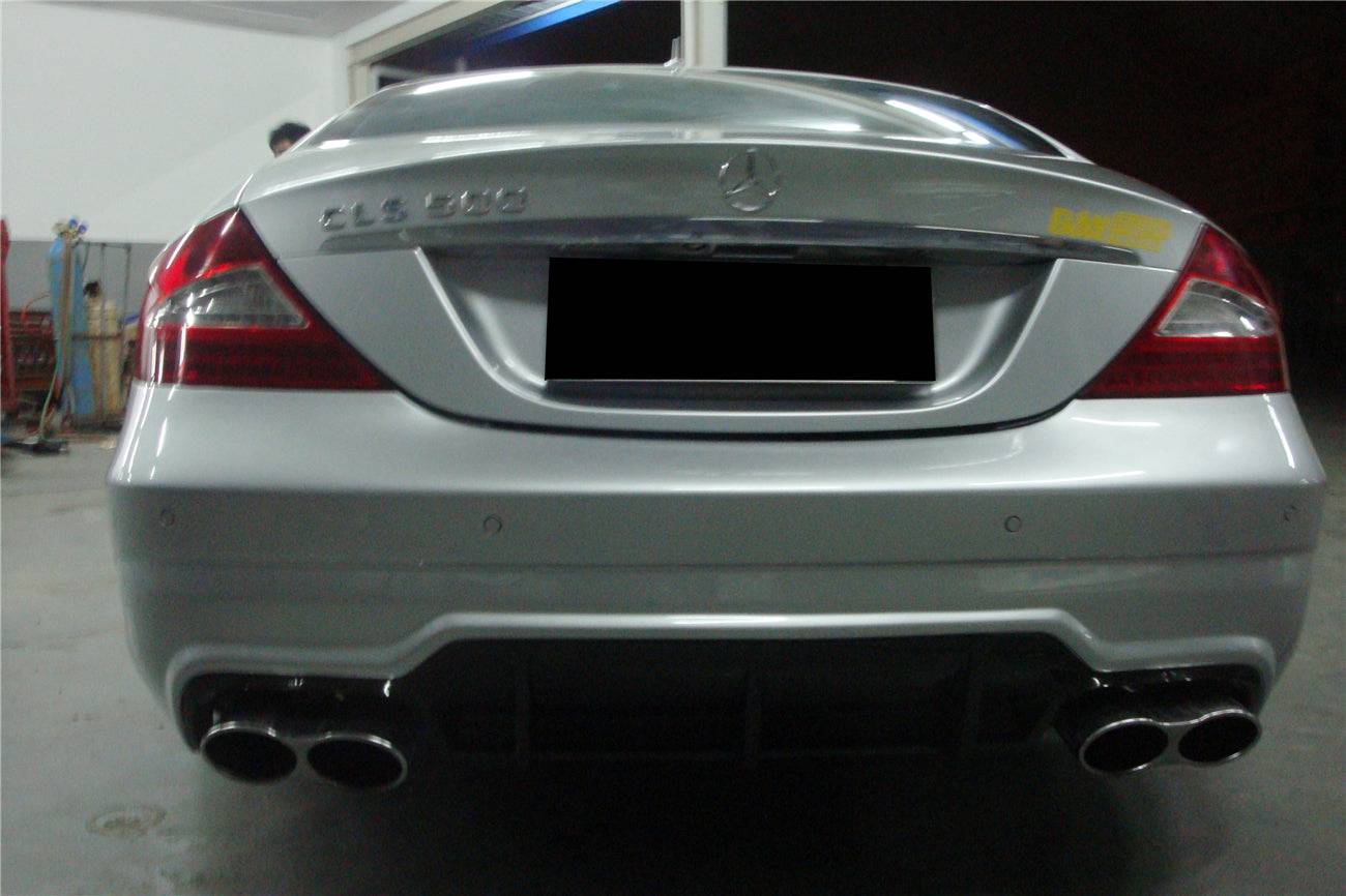 2005-2009 Mercedes Benz W219 Cls Class AR231 Style Rear Bumper - Carbonado