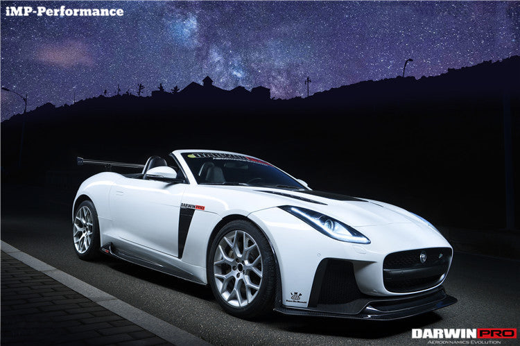 2013-2017 Jaguar F-Type Convertible IMP Performance Partial Carbon Fiber Full Body Kit - DarwinPRO Aerodynamics