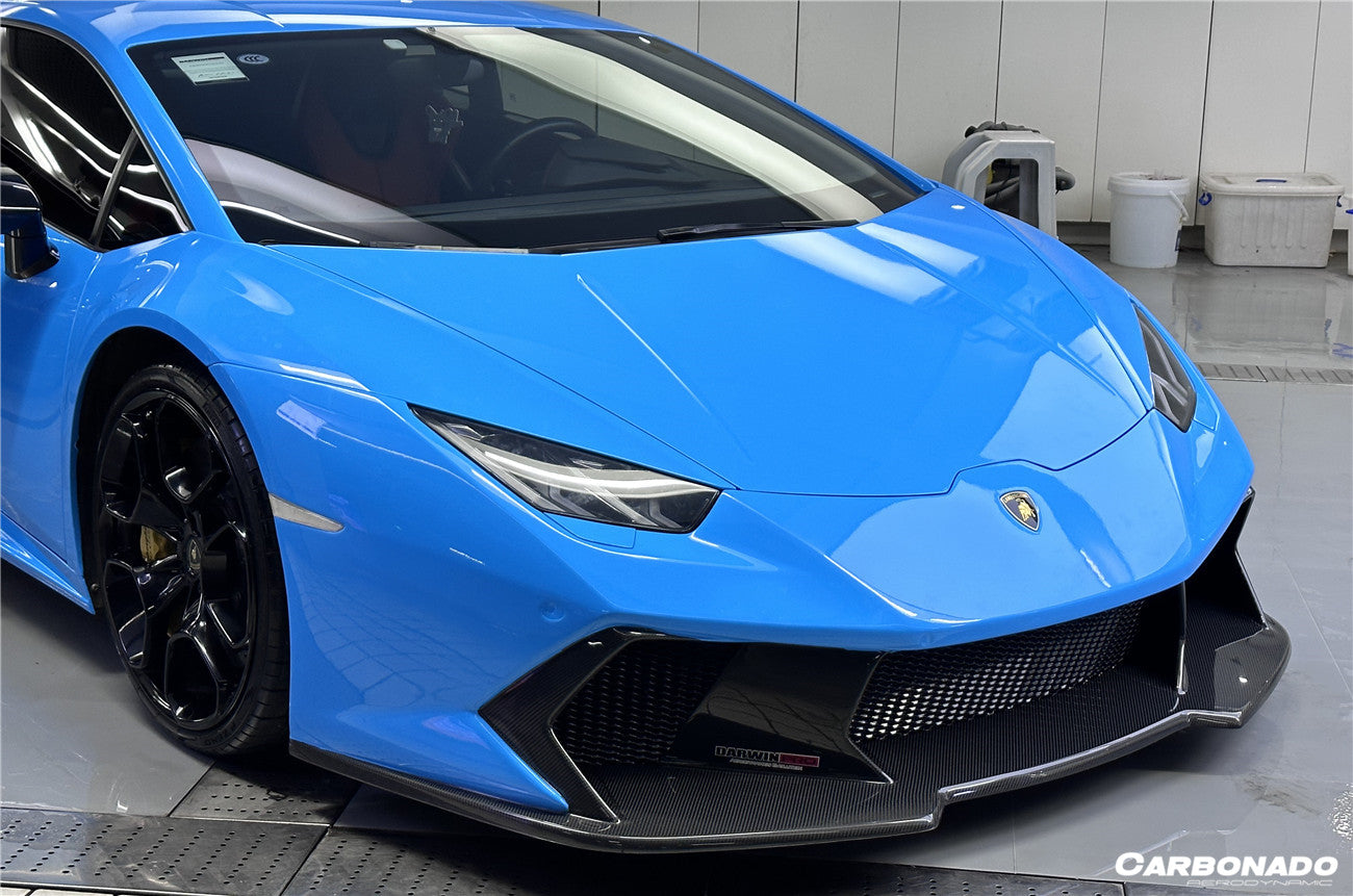 2015-2021 Lamborghini Huracan LP610/LP580/EVO VRS Style Front Bumper - Carbonado