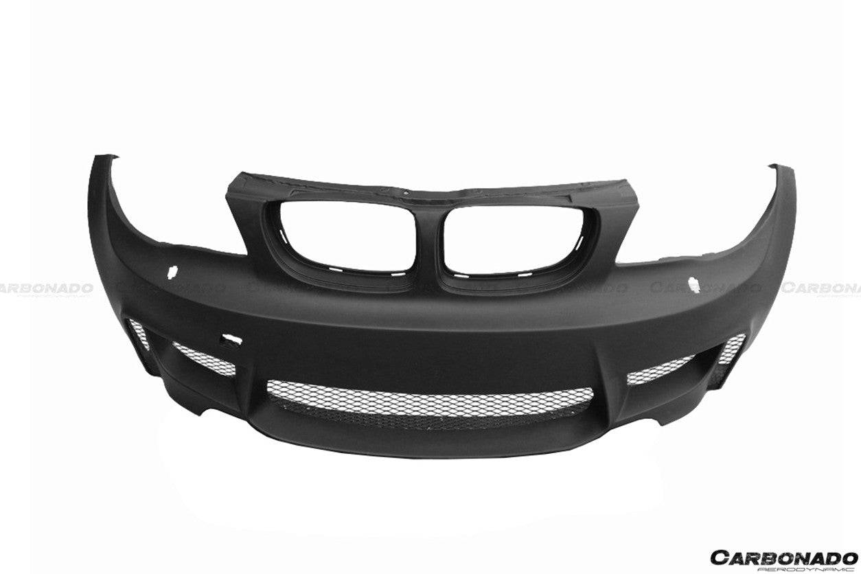 2008-2013 BMW E82 E88 1Series 1M Style Front Bumper - Carbonado Aero
