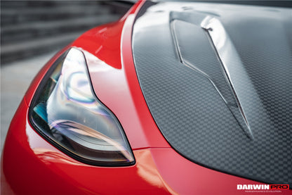 2020-2023 Tesla Model Y IMP Performance Carbon Fiber Hood - DarwinPRO Aerodynamics