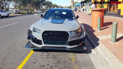 2013-2018 Audi A6 S6 RS6 BKSS Style Carbon Fiber Hood - DarwinPRO Aerodynamics