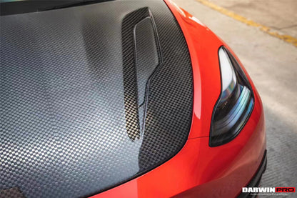 2020-2023 Tesla Model Y IMP Performance Carbon Fiber Hood - DarwinPRO Aerodynamics