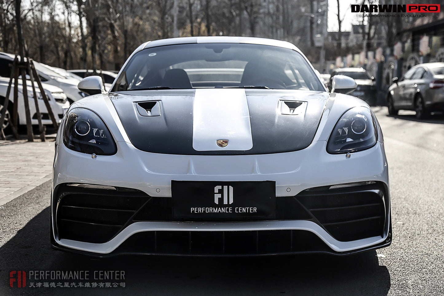 2016-2023 Porsche 718 Cayman/Boxster BKSS Style Partial Carbon Fiber Full Body Kit - DarwinPRO Aerodynamics