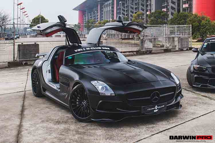 2010-2015 Mercedes Benz W197 SLS AMG BKSS Style Front Bumper - DarwinPRO Aerodynamics