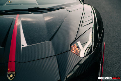 2011-2016 Lamborghini Aventador LP700 Coupe SV-BKSSII Style Wide body Carbon Fiber Aero Full Kit - DarwinPRO Aerodynamics