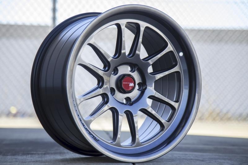 Aodhan AH07 Hyper Black - 18x8.5 +35 5x114.3 (Square Set of 4)