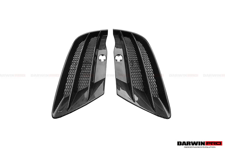 2009-2015 Audi R8 Coupe/Spyder Front Bumper Vents - DarwinPRO Aerodynamics