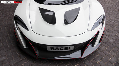 2014-2017 McLaren 650S P1 Style Carbon Fiber Hood - DarwinPRO Aerodynamics
