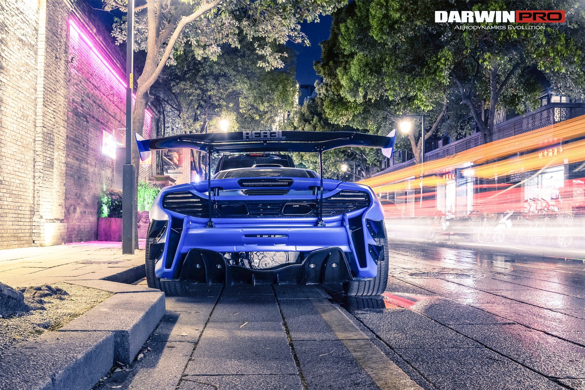 2011-2014 McLaren MP4 12C Rebel Performance Style Partial Carbon Fiber Full Body Kit - DarwinPRO Aerodynamics