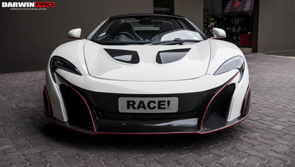 2014-2017 McLaren 650S P1 Style Carbon Fiber Hood - DarwinPRO Aerodynamics