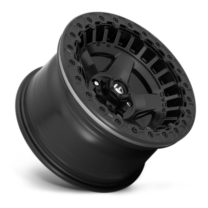 17" Fuel D114 Warp Beadlock Matte Black 6x139.7 ( Set of 4 )