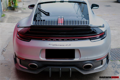 2019-2023 Porsche 911 992 Carrera S/4/4S BKSSII Style Trunk Wing - DarwinPRO Aerodynamics