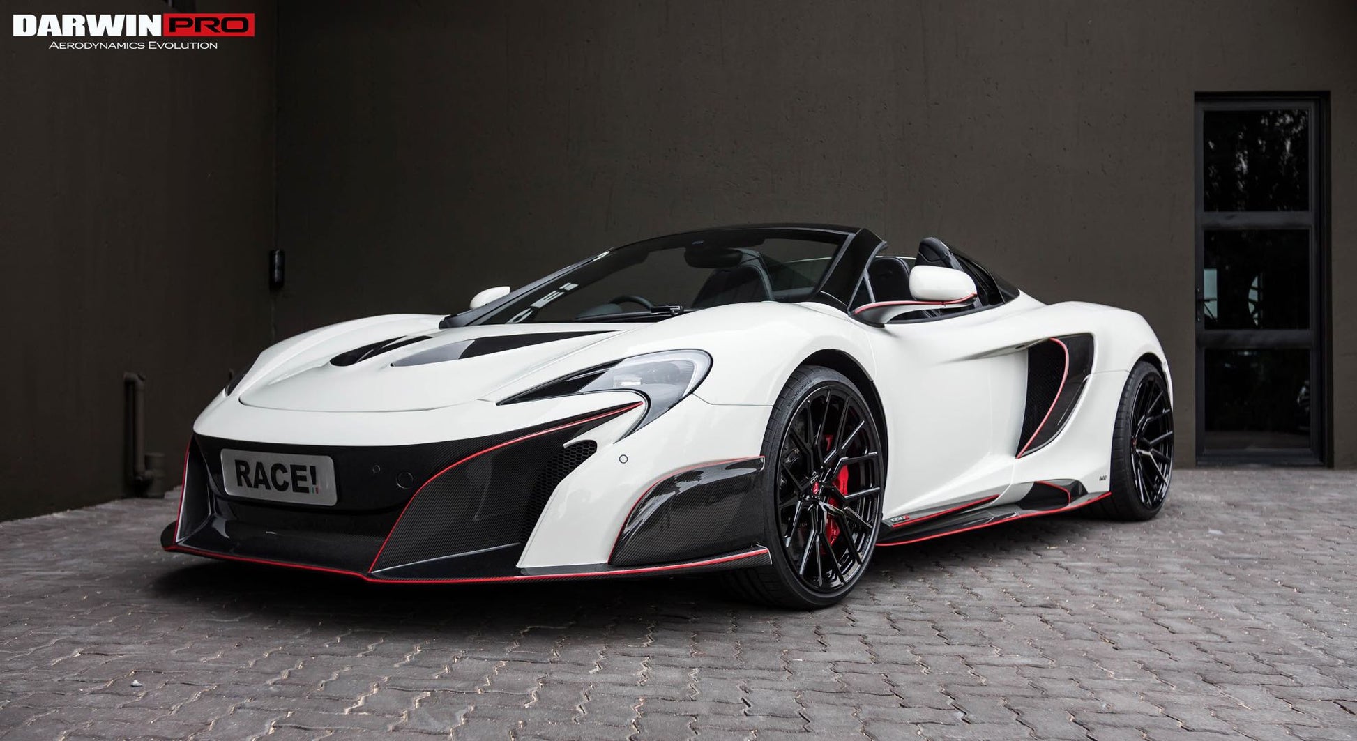 2014-2017 McLaren 650S P1 Style Carbon Fiber Hood - DarwinPRO Aerodynamics