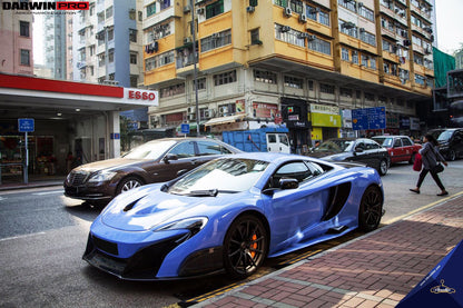 2011-2014 McLaren MP4 12C 675LT Style Partial Carbon Fiber Front Bumper And Fender - DarwinPRO Aerodynamics