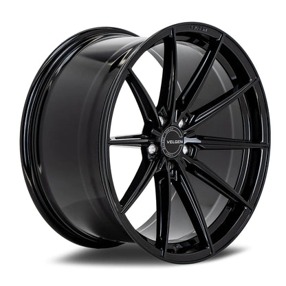 20" Velgen VF10 Satin Black 5x114.3 ( Staggered Set ) ( Set of 4 )