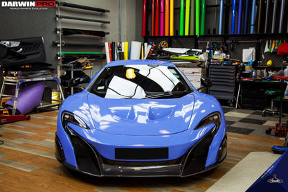 2011-2014 McLaren MP4 12C 675LT Style Partial Carbon Fiber Front Bumper And Fender - DarwinPRO Aerodynamics