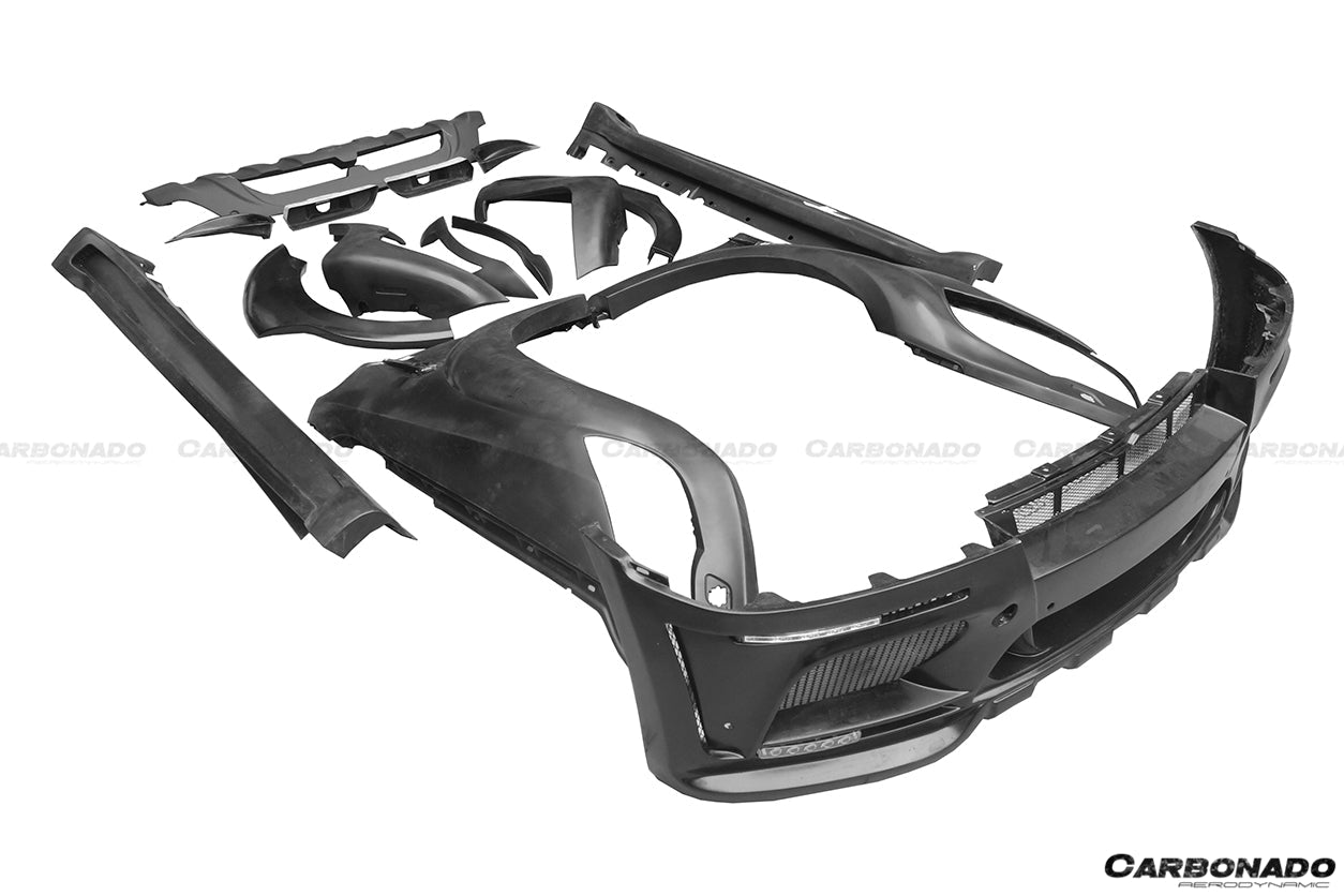 2009-2014 BMW E71 X6 HM-II Style Auto Full Wide Body Kit - Carbonado