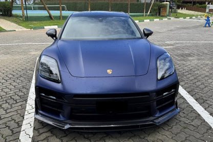 2024-2026 Porsche Panamera 976 ODV1 Style Dry Carbon Fiber Front Lip