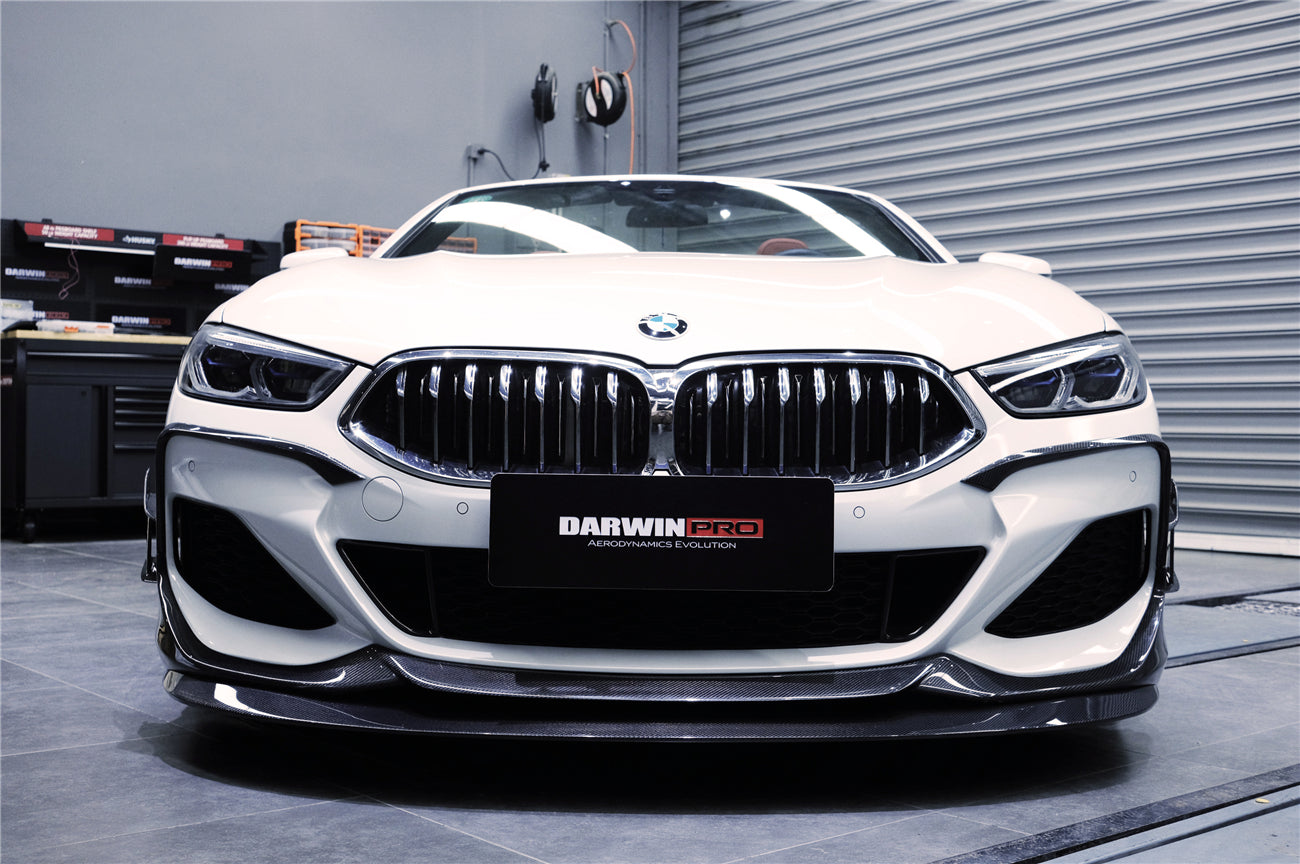 2018-2022 BMW 8 Series G14 Convertible/G15 Coupe/G16 4DR-Gran Coupe 840/850 IMP Performance Carbon Fiber Front Lip - DarwinPRO Aerodynamics