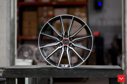 22" Vossen HF6-1 Brushed Matte Black 6x135 ( Set of 4 )
