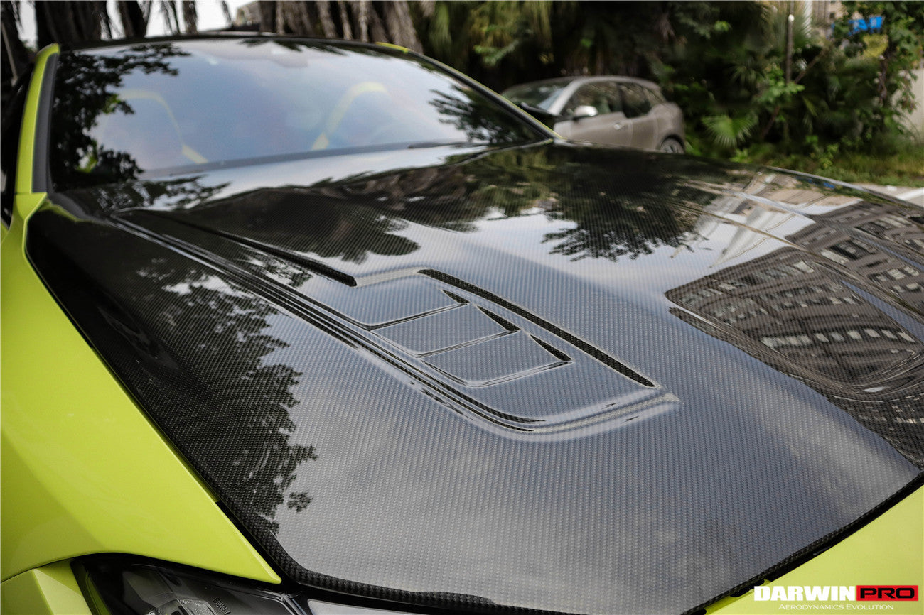 2021-UP BMW M3 G80 G81 M4 G82/G83 BKSSII Style Carbon Fiber Hood - DarwinPRO Aerodynamics