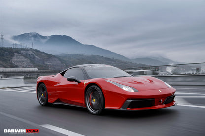 2010-2015 Ferrari 458 Coupe BKSS Style Partial Carbon Fiber Full Body Kit - DarwinPRO Aerodynamics