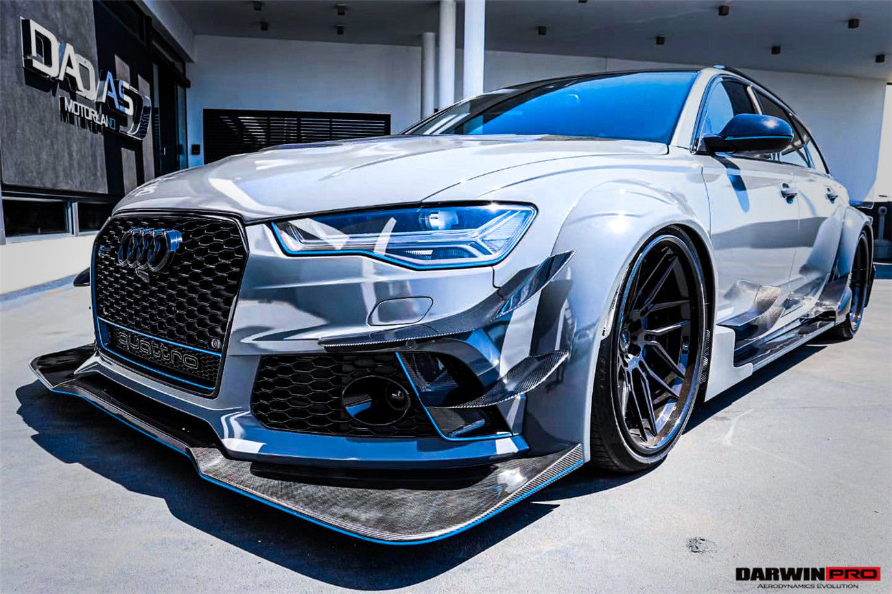 2013-2018 Audi RS6 Avant Bkss Style Wide Body Full Body Kit - DarwinPRO Aerodynamics