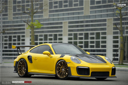 2012-2015 Porsche 991.1 Carrera/S GT2RS Style Carbon Fiber Side Skirts - DarwinPRO Aerodynamics