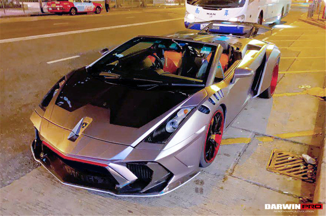 2004-2008  Lamborghini Gallardo Spyder IRON Style Wide Full Body kit - DarwinPRO Aerodynamics