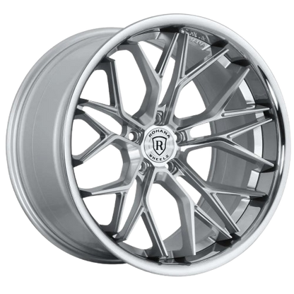 20" Rohana RFC3 Machine Silver 5x114 ( Square Setup ) ( Set of 4 )
