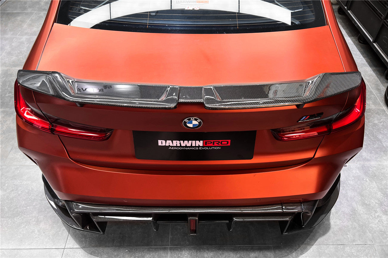 2021-UP BMW M3 G80 G20 BKSS Style Carbon Fiber Trunk Spoiler