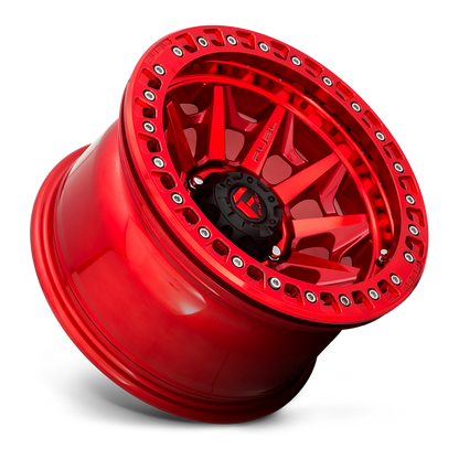 17" Fuel D113 Covert Beadlock Candy Red 5x150 ( Set of 4 )