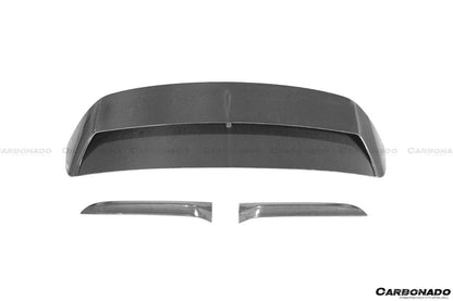 2016-2019 Bentley Bentayga OD Style Carbon Fiber Roof Spoiler - Carbonado