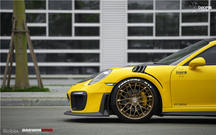 2012-2015 Porsche 911 991.1 Carrera/S Targa 4/4S GT2RS Style Partial Carbon Fiber Fender - DarwinPRO Aerodynamics