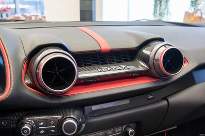 2017-2024 Ferrari 812 Superfast & GTS OE Style Dry Carbon Fiber AC Panel Trim - Carbonado