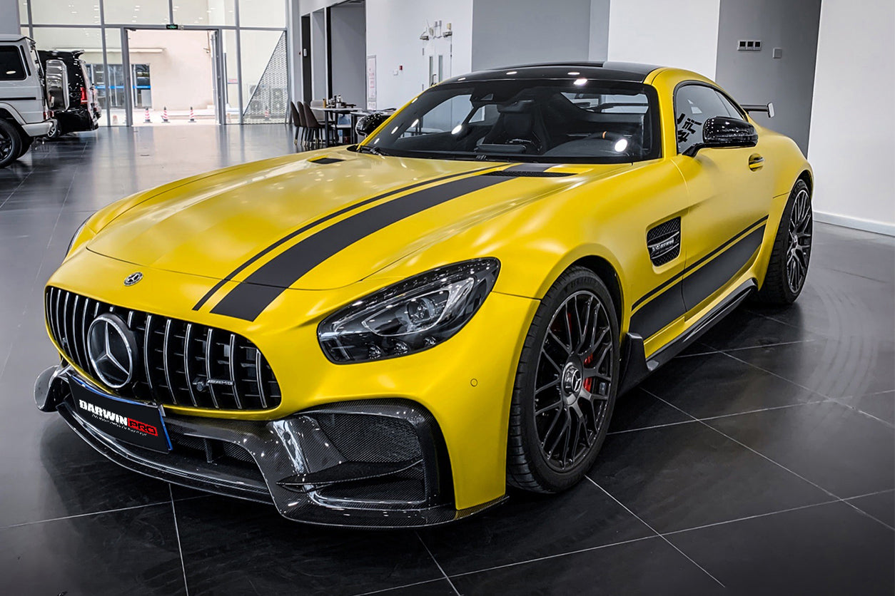 2017-2021 Mercedes Benz AMG GT/GTS/GTC IMP Performance Partial Carbon Fiber Front Bumper - DarwinPRO Aerodynamics