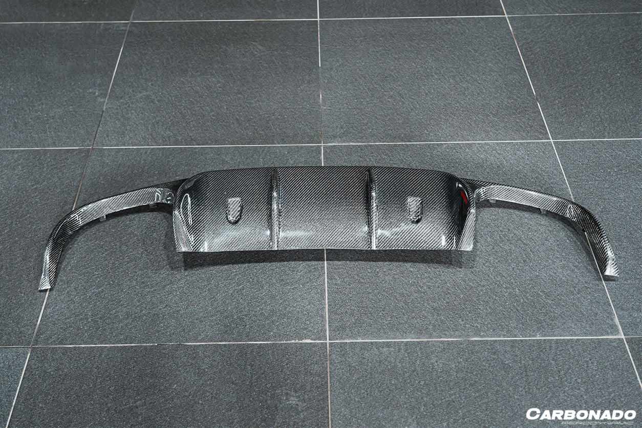 2012-2015 Porsche 911 991.1 Carrera/S/4S/GTS VRS-2 Style Rear Diffuser - Carbonado