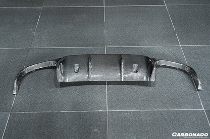 2012-2015 Porsche 911 991.1 Carrera/S/4S/GTS VRS-2 Style Rear Diffuser - Carbonado