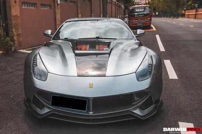 2012-2017 Ferrari F12 Berlinetta IMP Performance Carbon Fiber Hood - DarwinPRO Aerodynamics