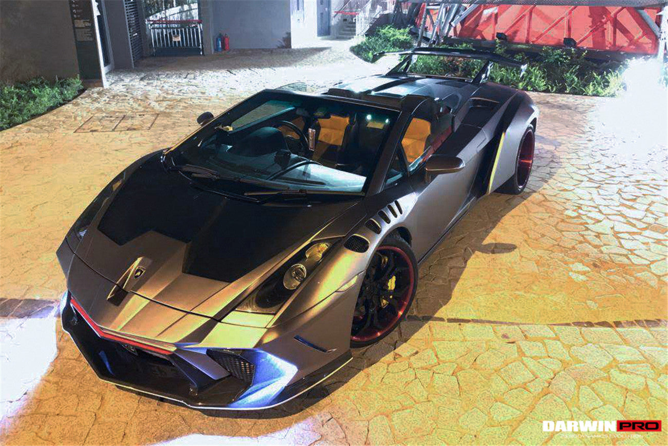 2004-2008  Lamborghini Gallardo Spyder IRON Style Wide Full Body kit - DarwinPRO Aerodynamics