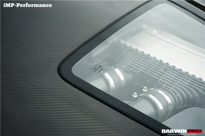2014-2020 BMW M3/M4 IMP Performance Partial Carbon Fiber Hood - DarwinPRO Aerodynamics